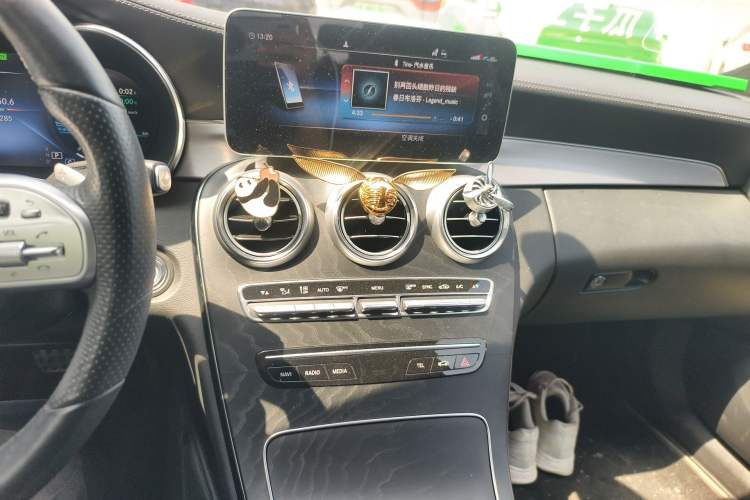 Used Mercedes-Benz C-Class 2021 C 260 Coupe Audio And AC Panel