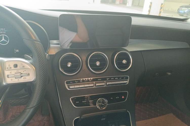 Used Mercedes-Benz C-Class 2021 C 260 L Sport Edition Star Collection Audio And AC Panel