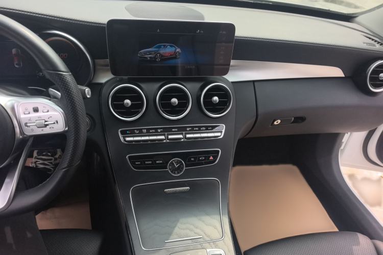 Used Mercedes-Benz C-Class 2021 C 260 L Sport Edition Star Collection Audio And AC Panel
