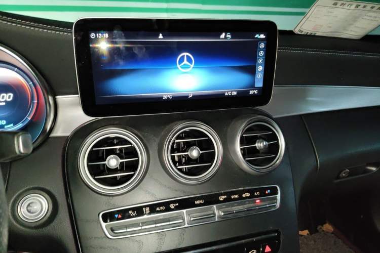 Used Mercedes-Benz C-Class 2021 C 260 Coupe Audio And AC Panel