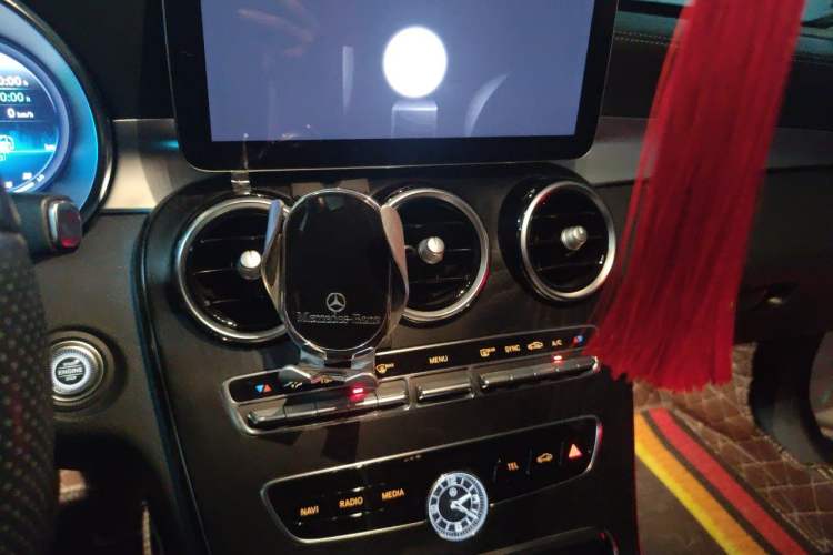 Used Mercedes-Benz C-Class 2021 C 260 L Sport Edition Star Collection Audio And AC Panel