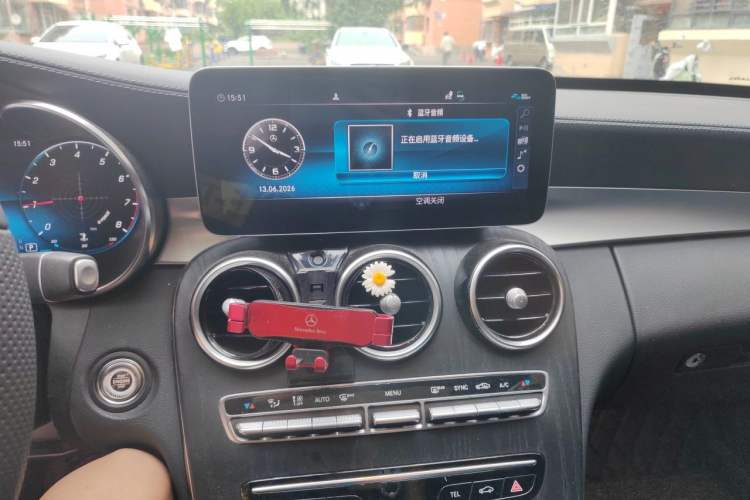 Used Mercedes-Benz C-Class 2021 C 200 L Fashion Edition Sport Version Audio And AC Panel