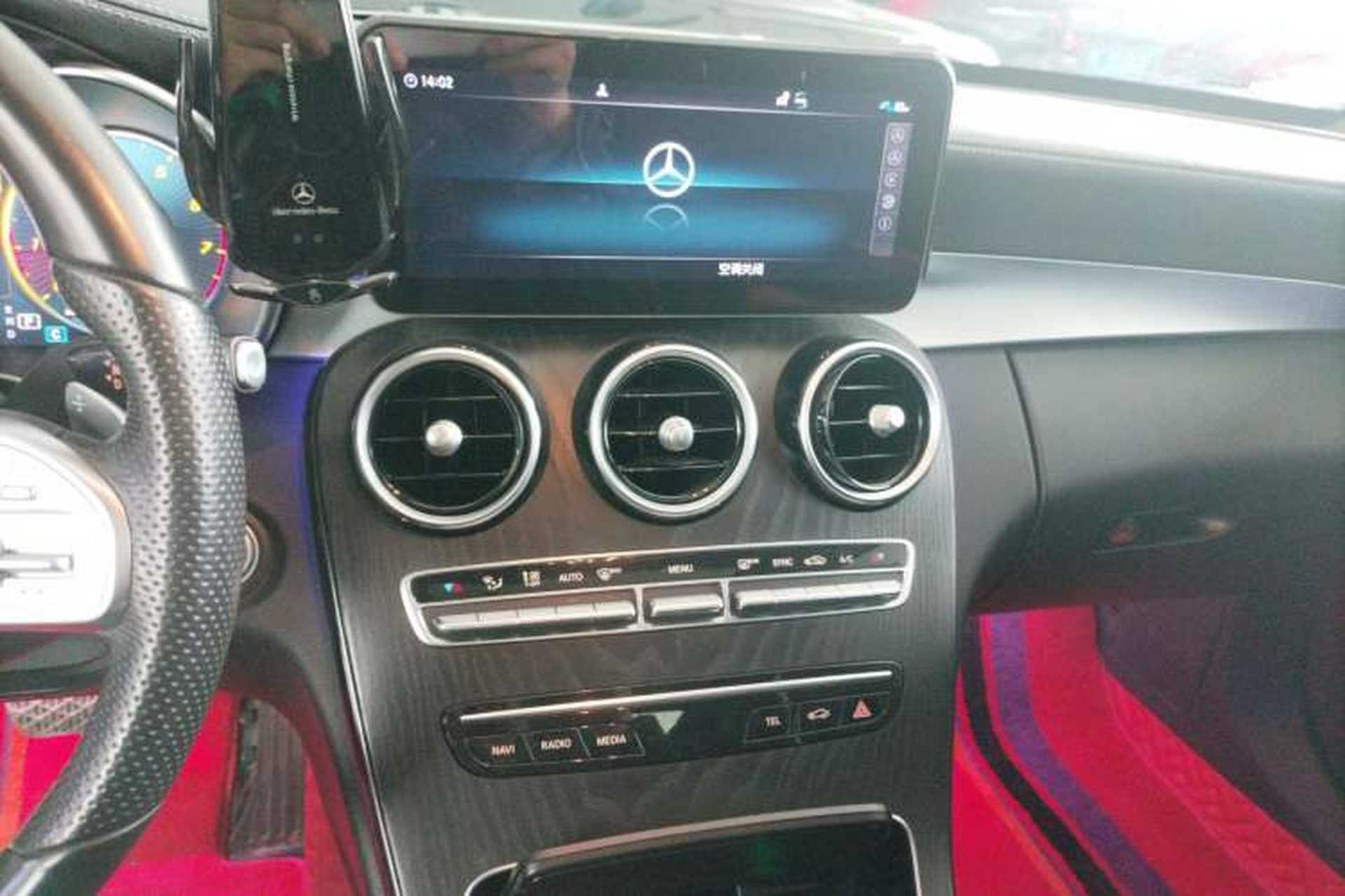 Used Mercedes-Benz C-Class 2021 C 200 L Fashion Edition Sport Version Audio And AC Panel