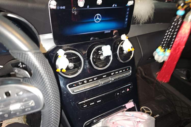 Used Mercedes-Benz C-Class 2021 C 260 Star Edition Audio And AC Panel