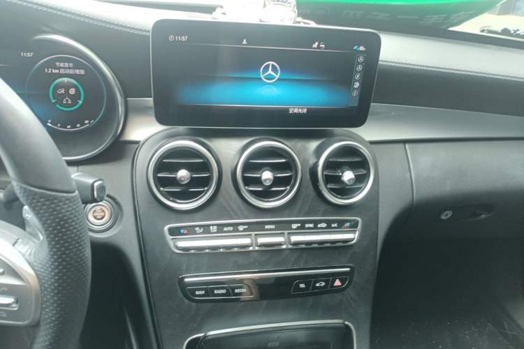 Used Mercedes-Benz C-Class 2021 C 260 L Sport Edition Audio And AC Panel