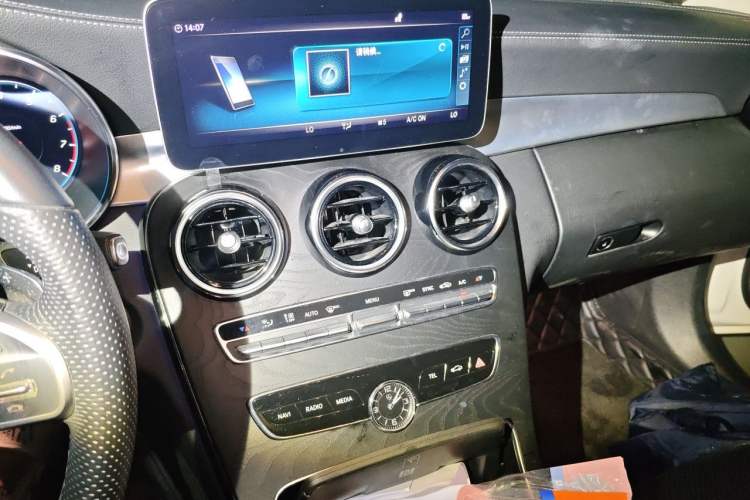 Used Mercedes-Benz C-Class 2021 C 260 L Sport Edition Star Collection Audio And AC Panel