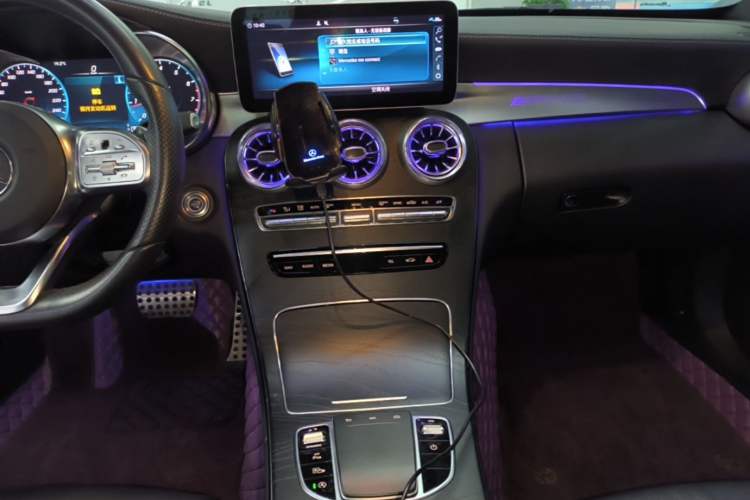 Used Mercedes-Benz C-Class 2021 C 200 Coupe Audio And AC Panel