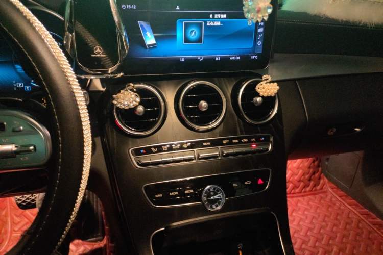 Used Mercedes-Benz C-Class 2021 C 260 L Sport Edition Star Collection Audio And AC Panel