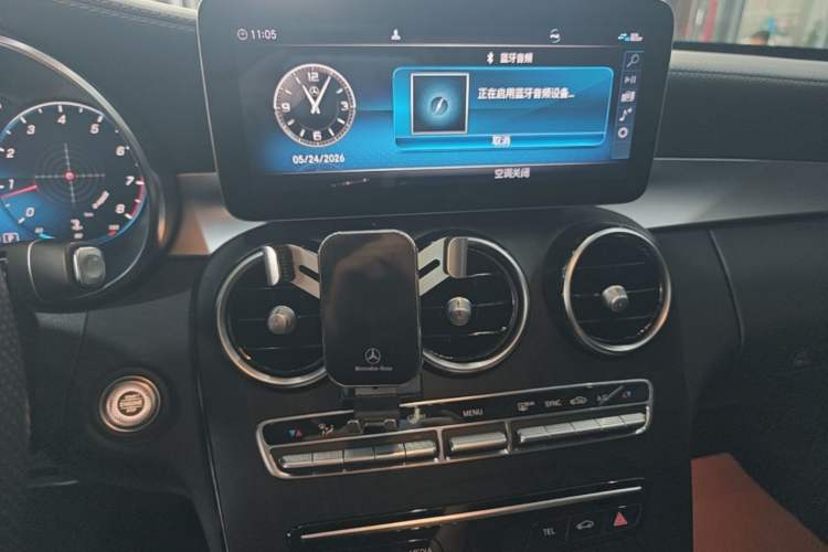 Used Mercedes-Benz C-Class 2021 C 200 L Fashion Edition Sport Version Audio And AC Panel
