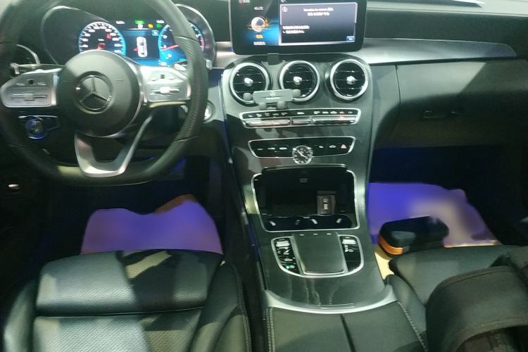 Used Mercedes-Benz C-Class 2021 C 260 L Sport Edition Star Collection Audio And AC Panel