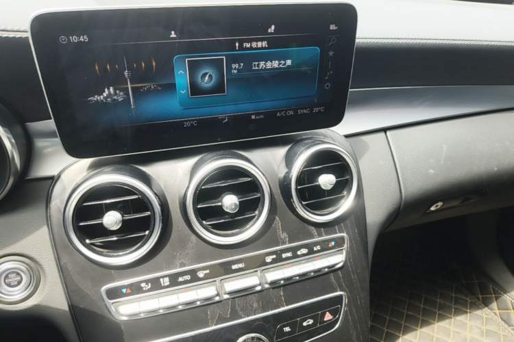 Used Mercedes-Benz C-Class 2021 C 260 L Sport Edition Star Collection Audio And AC Panel