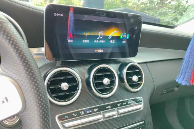 Used Mercedes-Benz C-Class 2021 C 260 L Sport Edition Audio And AC Panel