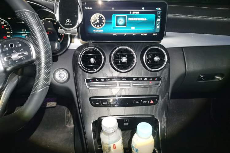 Used Mercedes-Benz C-Class 2021 C 260 L Sport Edition Audio And AC Panel
