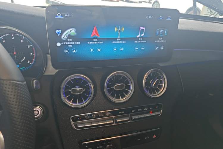 Used Mercedes-Benz C-Class 2021 C 260 Star Edition Audio And AC Panel