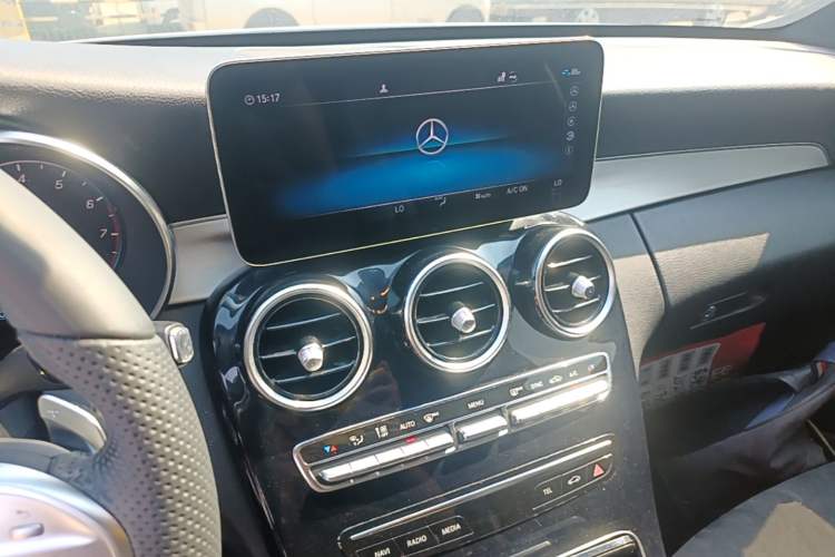 Used Mercedes-Benz C-Class 2021 C 260 Star Edition Audio And AC Panel