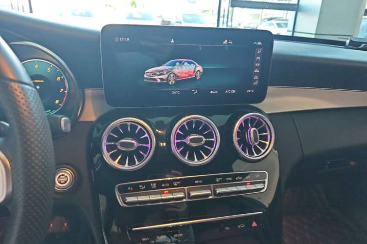 Used Mercedes-Benz C-Class 2021 C 260 Star Edition Audio And AC Panel
