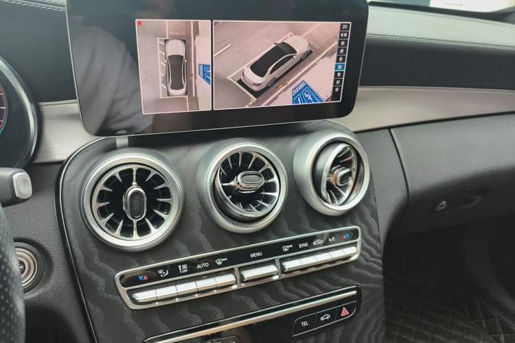 Used Mercedes-Benz C-Class 2021 C 260 Coupe Audio And AC Panel