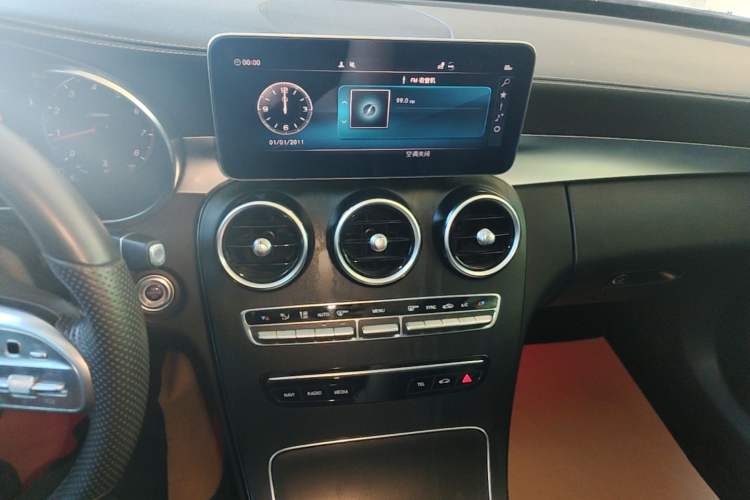 Used Mercedes-Benz C-Class 2021 C 200 L Fashion Edition Sport Version Audio And AC Panel