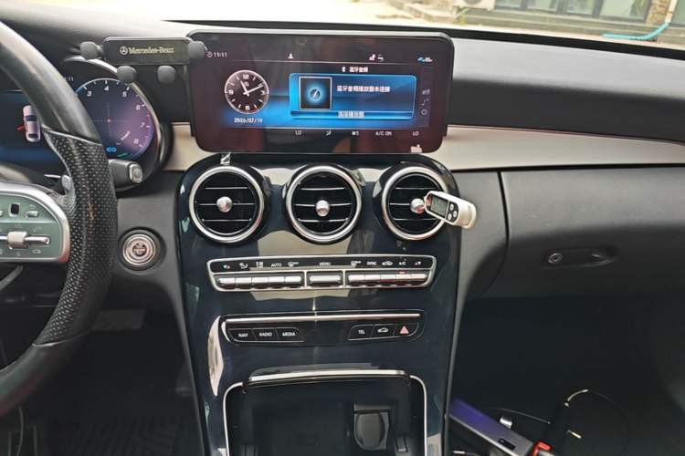 Used Mercedes-Benz C-Class 2021 C 260 Star Edition Audio And AC Panel