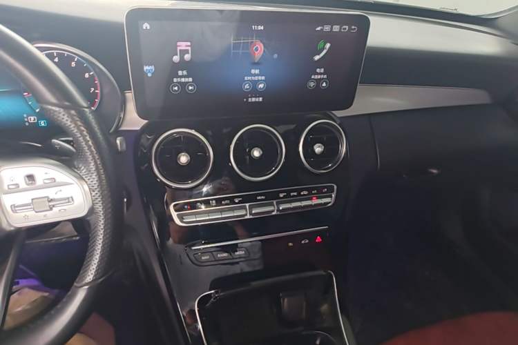 Used Mercedes-Benz C-Class 2021 C 260 Star Edition Audio And AC Panel