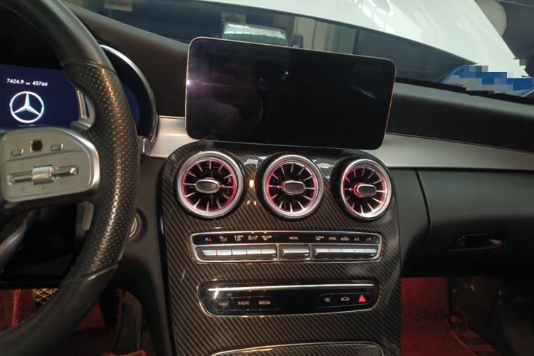 Used Mercedes-Benz C-Class 2021 C 260 Star Edition Audio And AC Panel