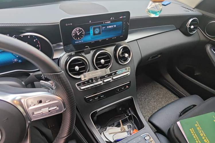 Used Mercedes-Benz C-Class 2021 C 260 L Sport Edition Audio And AC Panel