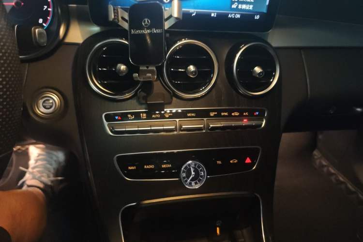 Used Mercedes-Benz C-Class 2021 C 260 L Sport Edition Star Collection Audio And AC Panel