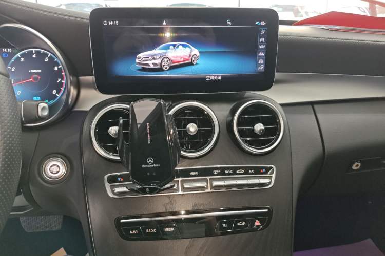 Used Mercedes-Benz C-Class 2021 C 260 L Sport Edition Audio And AC Panel