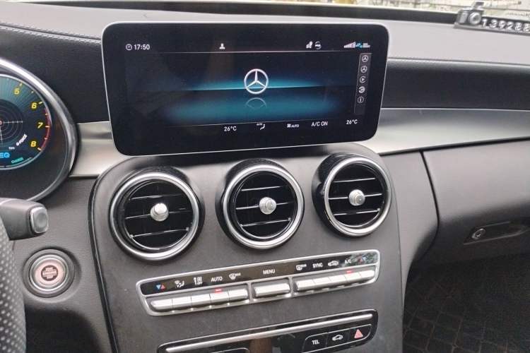 Used Mercedes-Benz C-Class 2021 C 260 L Sport Edition Audio And AC Panel