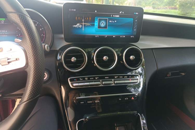 Used Mercedes-Benz C-Class 2021 C 260 Star Edition Audio And AC Panel