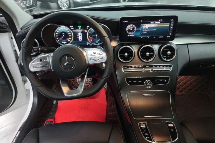 Used Mercedes-Benz C-Class 2021 C 260 L Sport Edition Star Collection Audio And AC Panel
