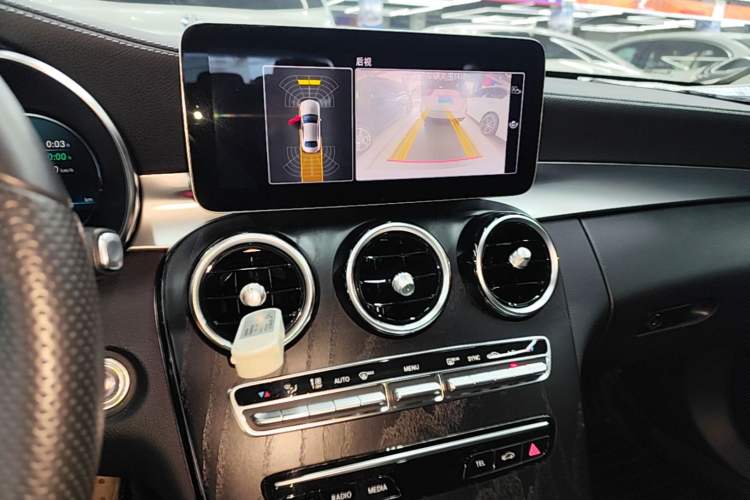 Used Mercedes-Benz C-Class 2021 C 260 L Sport Edition Audio And AC Panel