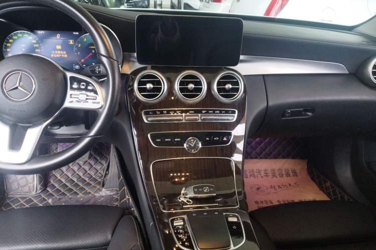Used Mercedes-Benz C-Class 2021 C 200 L Fashion Model Audio And AC Panel