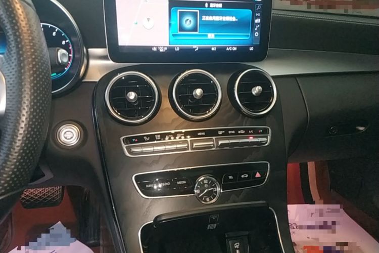 Used Mercedes-Benz C-Class 2021 C 260 L Sport Edition Star Collection Audio And AC Panel