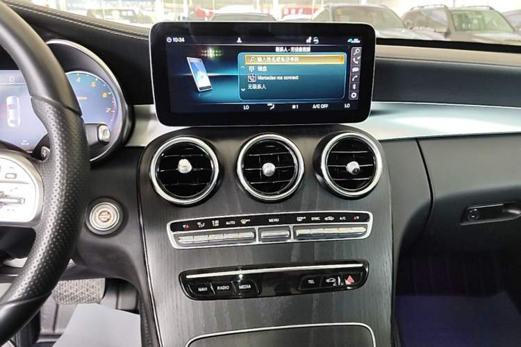 Used Mercedes-Benz C-Class 2021 C 200 L Fashion Edition Sport Version Audio And AC Panel