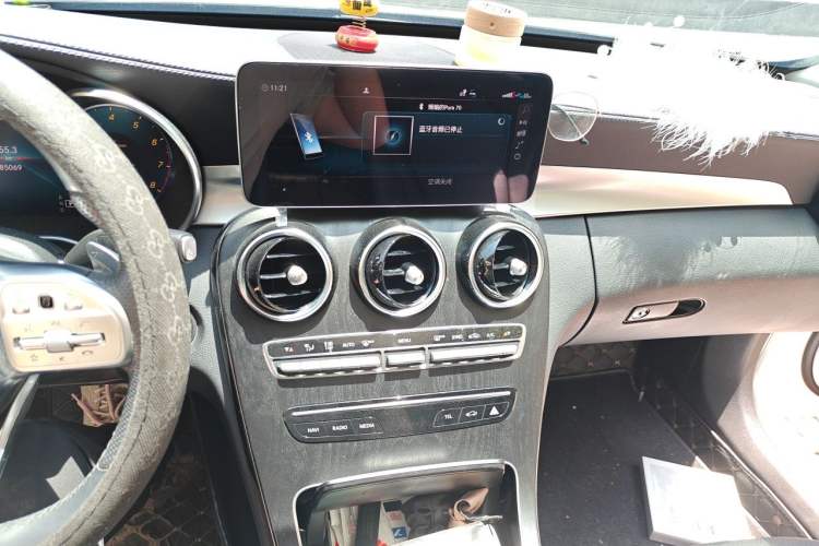 Used Mercedes-Benz C-Class 2021 C 200 L Fashion Edition Sport Version Audio And AC Panel