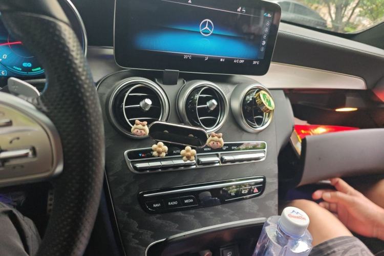 Used Mercedes-Benz C-Class 2021 C 260 Coupe Audio And AC Panel