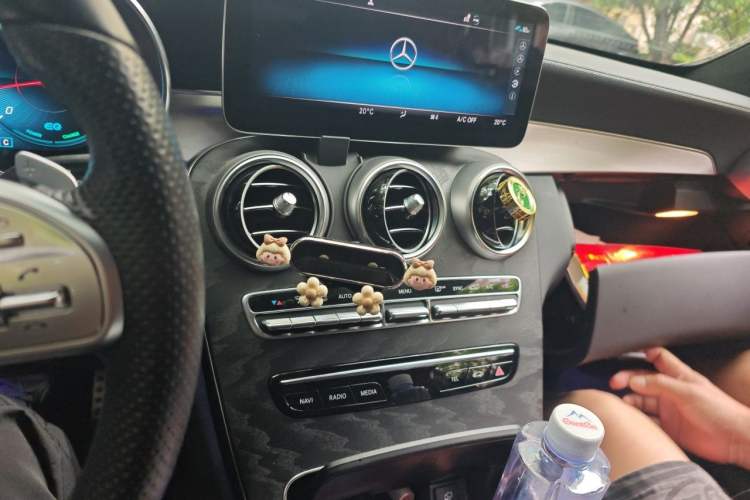 Used Mercedes-Benz C-Class 2021 C 260 Coupe Audio And AC Panel