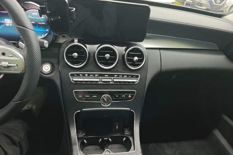 Used Mercedes-Benz C-Class 2021 C 260 L Sport Edition Star Collection Audio And AC Panel