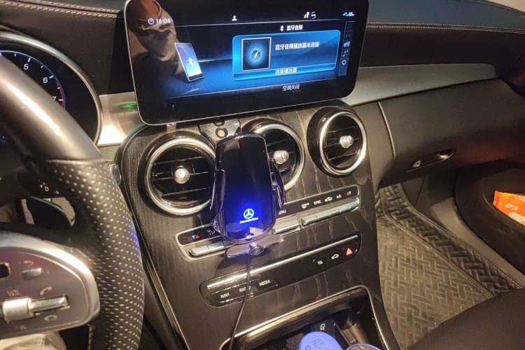 Used Mercedes-Benz C-Class 2021 C 260 L Sport Edition Audio And AC Panel
