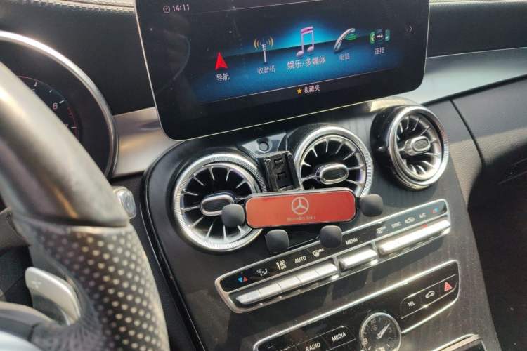 Used Mercedes-Benz C-Class 2021 C 260 L Sport Edition Star Collection Audio And AC Panel