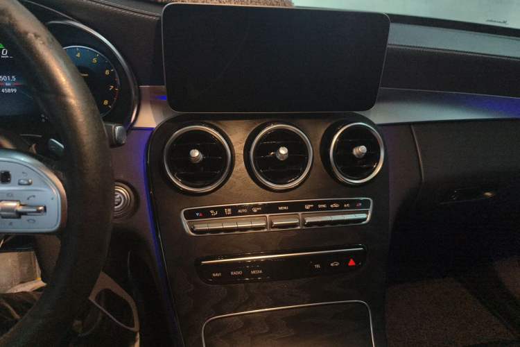 Used Mercedes-Benz C-Class 2021 C 260 L Sport Edition Audio And AC Panel