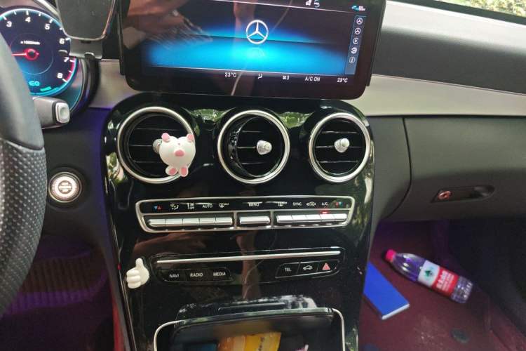 Used Mercedes-Benz C-Class 2021 C 260 Star Edition Audio And AC Panel