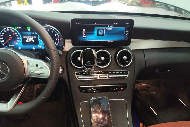 Used Mercedes-Benz C-Class 2021 C 260 Star Edition Audio And AC Panel