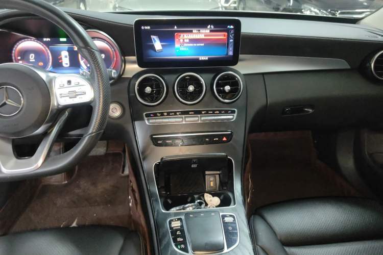 Used Mercedes-Benz C-Class 2021 C 260 L Sport Edition Audio And AC Panel