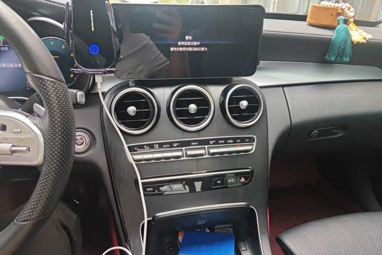 Used Mercedes-Benz C-Class 2021 C 260 L Sport Edition Audio And AC Panel
