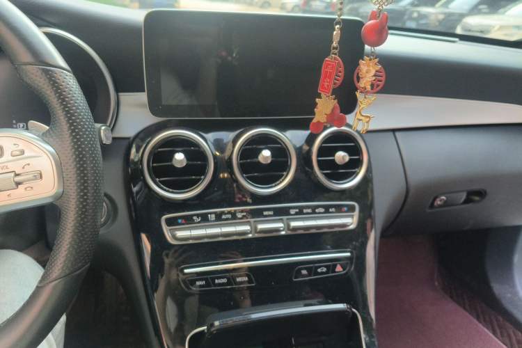 Used Mercedes-Benz C-Class 2021 C 260 Star Edition Audio And AC Panel