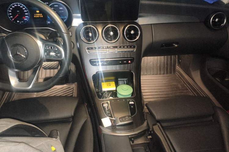 Used Mercedes-Benz C-Class 2021 C 200 L Fashion Edition Sport Version Audio And AC Panel