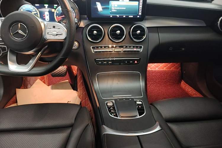 Used Mercedes-Benz C-Class 2021 C 260 L Sport Edition Audio And AC Panel