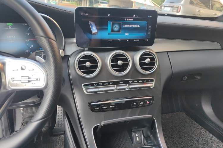 Used Mercedes-Benz C-Class 2021 C 260 Coupe Audio And AC Panel